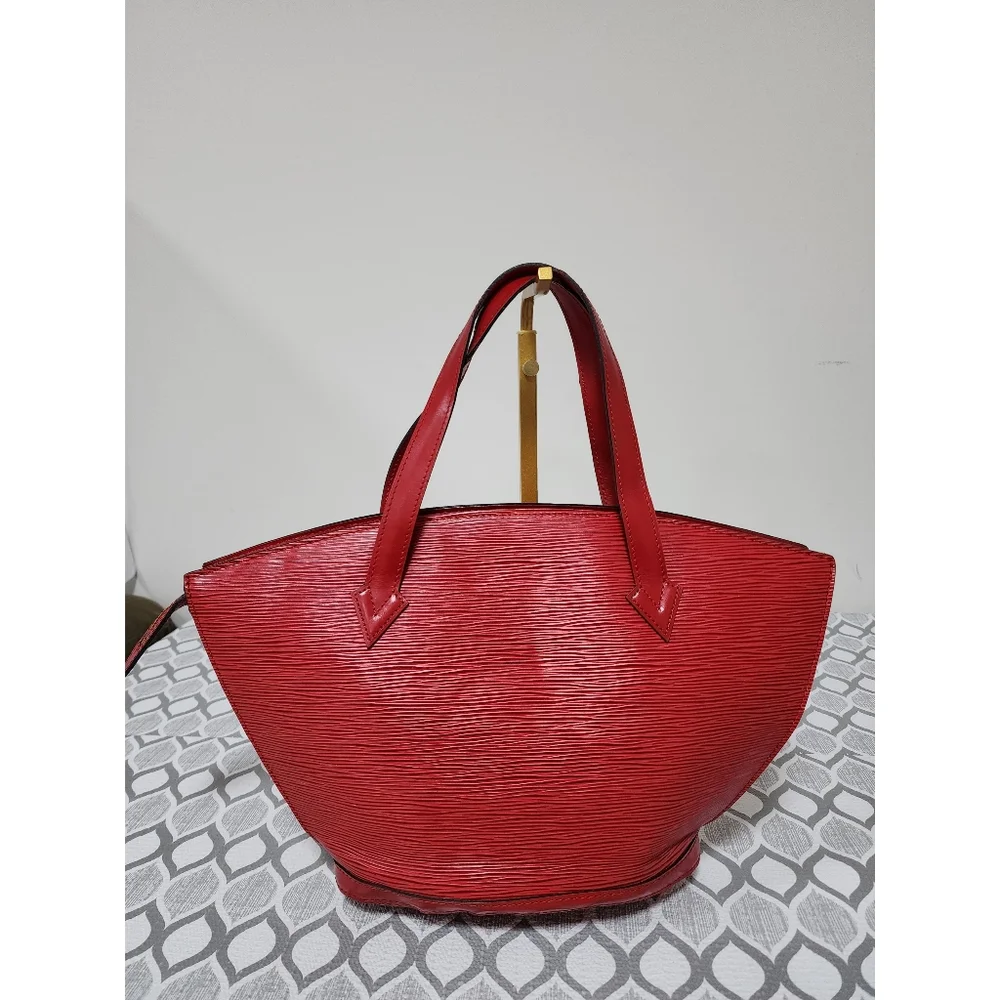 Louis Vuitton Epi Saint Jacques PM Red